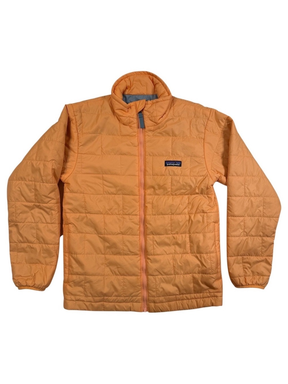Patagonia Kids Nano Puff yellow Packable Puffer Jacket size L